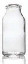 Picture of 200 ml infusion vial, clear, type 1 moulded glass